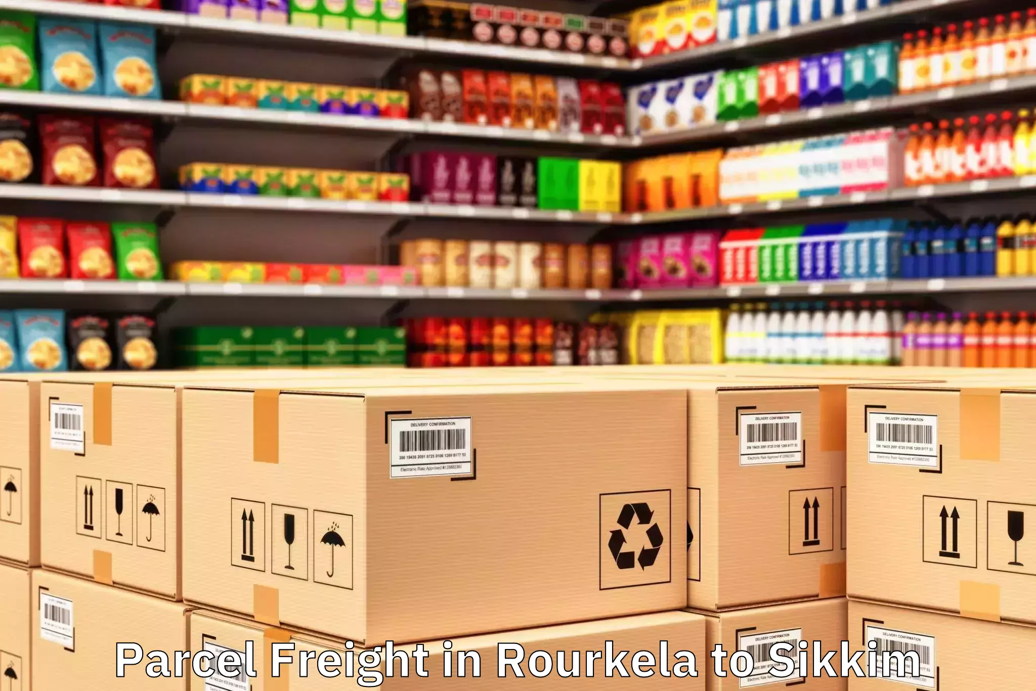 Hassle-Free Rourkela to Mangan Parcel Freight